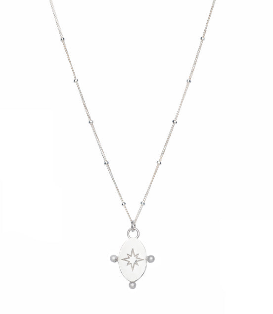 Morning Star Necklace - Silver