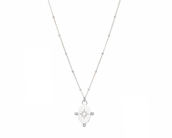 Morning Star Necklace - Silver