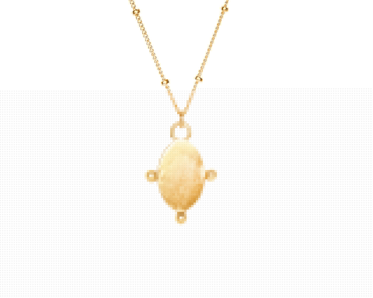 Morning Star Necklace - Gold