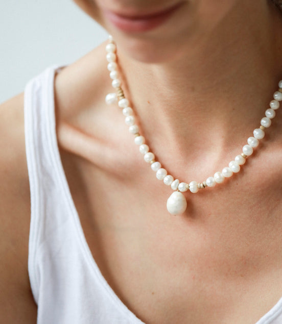 CUSTOM MADE PEARL NECKLACE