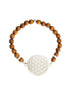 Flower Of Life Bracelet - Sandalwood