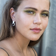 Earrings Arc - Silver