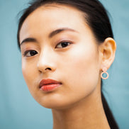 Earrings Arc - Rose Gold