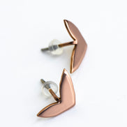 Earrings Vola - Rose Gold