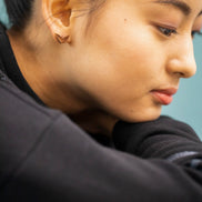 Earrings Vola - Rose Gold