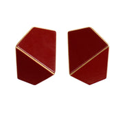 Folded Wide Earrings
