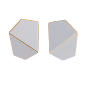 Folded Wide Earrings