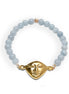 Hathor Harmony Bracelet - Aquamarine