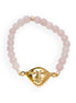 Hathor Harmony Bracelet - Rose quartz