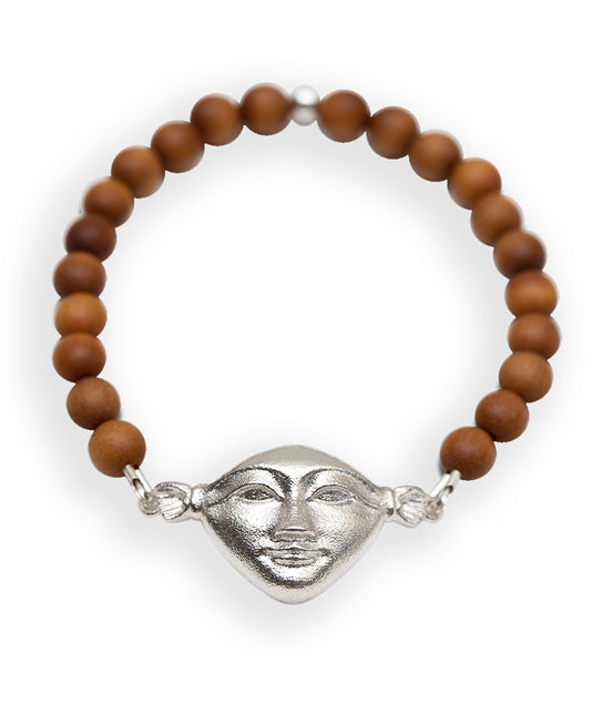 Hathor Harmony Bracelet - Sandalwood