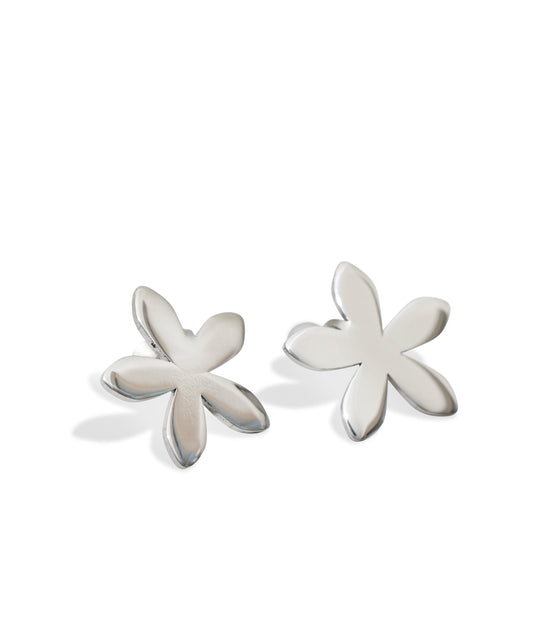 Upcycled Earrings Lilac