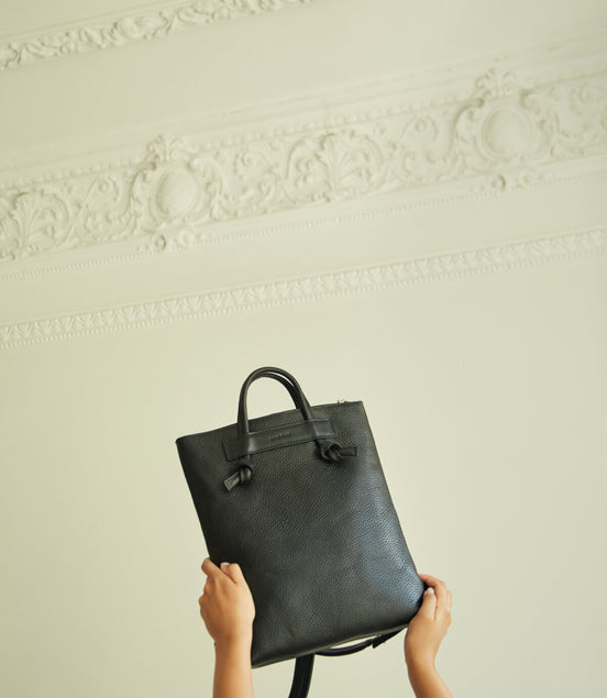 Minimal Leather Backpack ALICE ARM