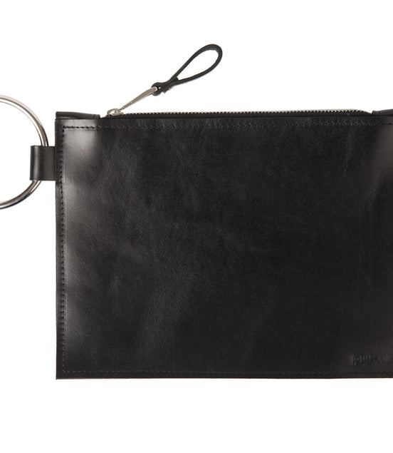 Clutch Nina With a Ring Handle