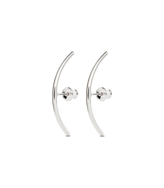 Radius Earrings - Silver