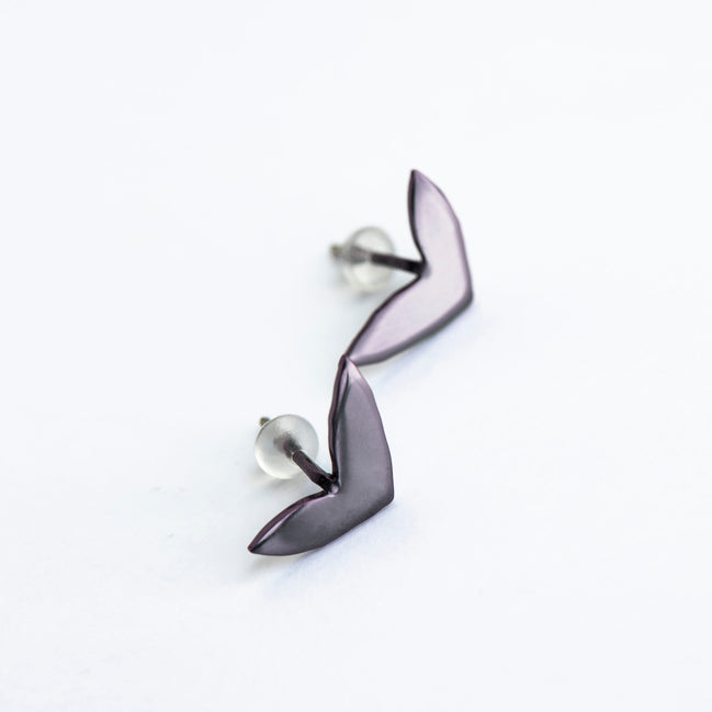 Earrings Vola - Purple