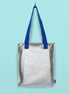 Handmade Leather Tote - Silver