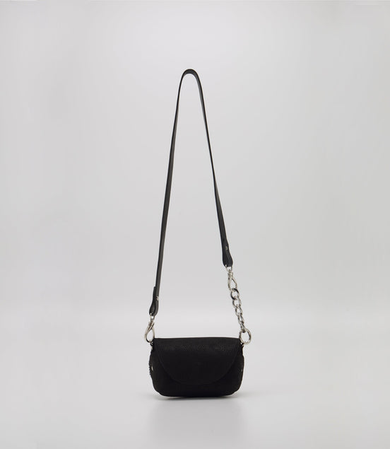 Handmade Leather Shoulder - Black