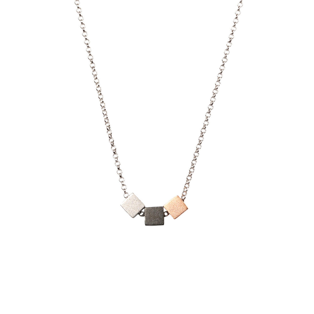 Satin Cube Choker