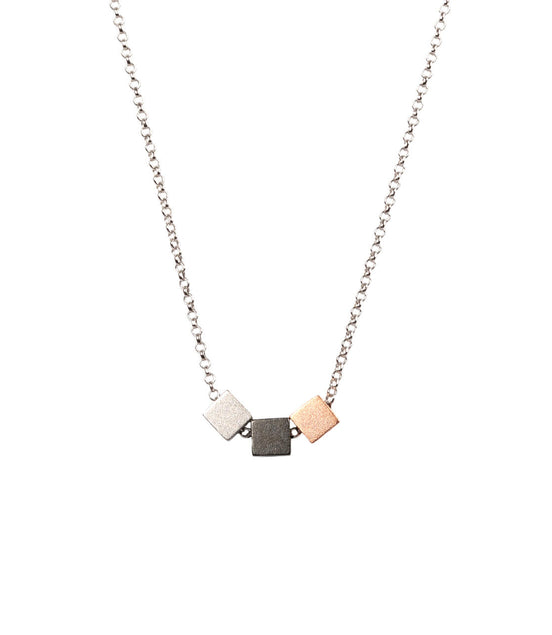 Satin Cube Choker