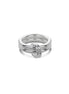 Double Ring - Silver