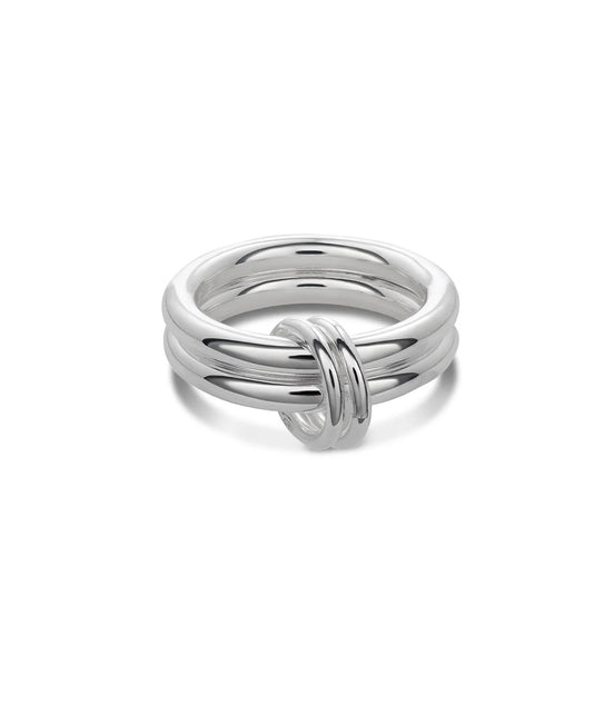 Double Ring - Silver