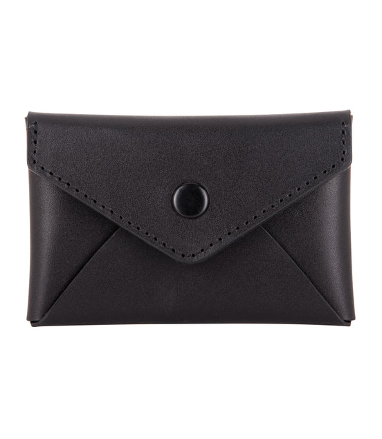 Small Envelope Wallet - Black