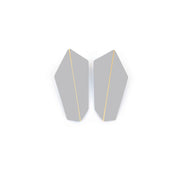 Folded Vertical Earrings