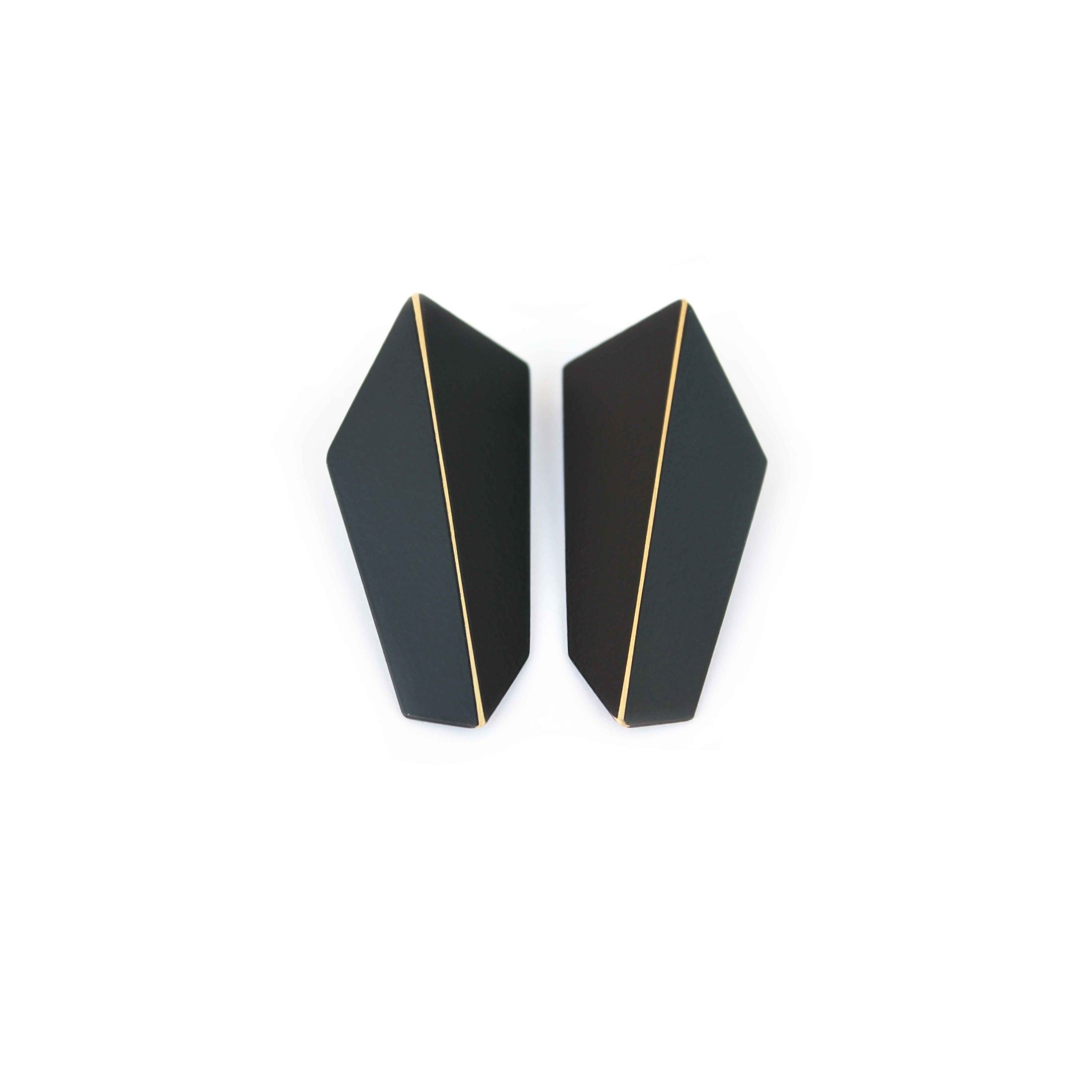 Folded Vertical Earrings