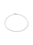 Paper Clip Choker - Silver