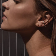 Pin Up Earrings - Gold