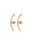 Radius Earrings - Gold
