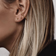 Radius Earrings - Gold
