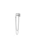 Revolve Ear Cuff - Silver