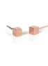 Airy Dots Earrings - Rose Gold, Silver and Black