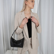 Soft Leather Baguette Handbag Selena