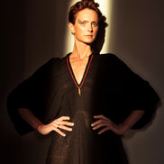 Sekhmet Fire Necklace Ring - Gold